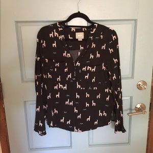 Maeve, alpaca blouse! Size 10